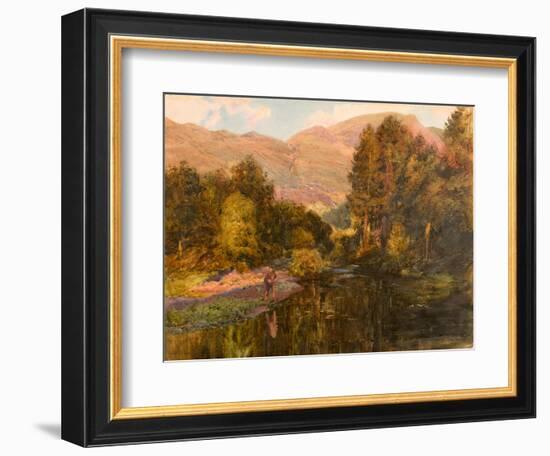 Evening Glow - Cumberland-Charles Richardson-Framed Giclee Print