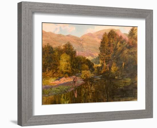 Evening Glow - Cumberland-Charles Richardson-Framed Giclee Print