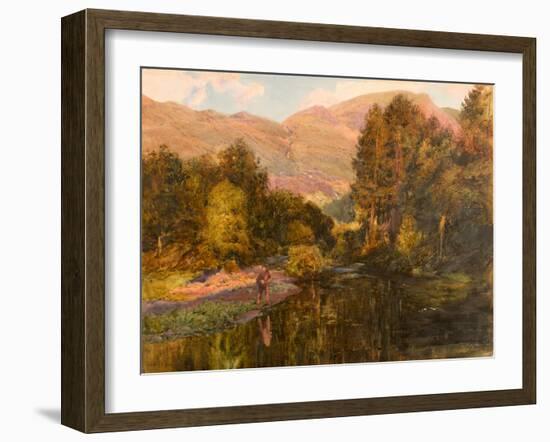 Evening Glow - Cumberland-Charles Richardson-Framed Giclee Print