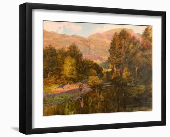 Evening Glow - Cumberland-Charles Richardson-Framed Giclee Print