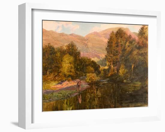 Evening Glow - Cumberland-Charles Richardson-Framed Giclee Print