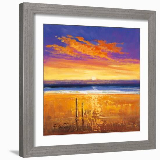 Evening Glow, Tyrella-William Cunningham-Framed Giclee Print