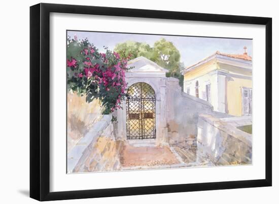 Evening, Hroussa, 1994-Lucy Willis-Framed Giclee Print