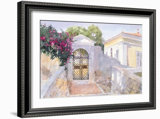 Evening, Hroussa, 1994-Lucy Willis-Framed Giclee Print