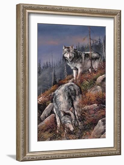 Evening Hunt-Trevor V. Swanson-Framed Giclee Print