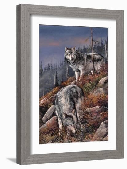 Evening Hunt-Trevor V. Swanson-Framed Giclee Print