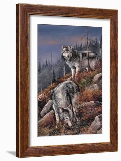 Evening Hunt-Trevor V. Swanson-Framed Giclee Print