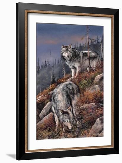 Evening Hunt-Trevor V. Swanson-Framed Giclee Print