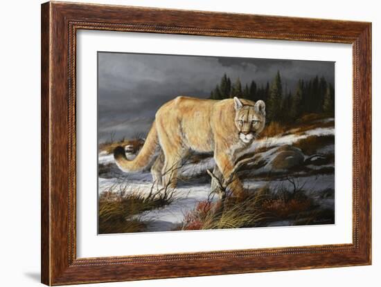 Evening Hunter-Trevor V. Swanson-Framed Giclee Print