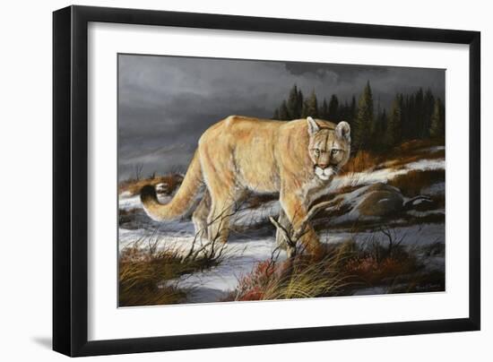 Evening Hunter-Trevor V. Swanson-Framed Giclee Print