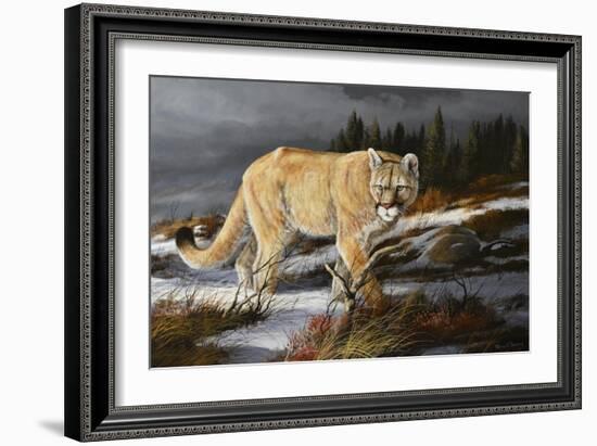 Evening Hunter-Trevor V. Swanson-Framed Giclee Print