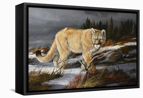 Evening Hunter-Trevor V. Swanson-Framed Premier Image Canvas