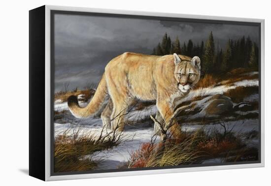 Evening Hunter-Trevor V. Swanson-Framed Premier Image Canvas