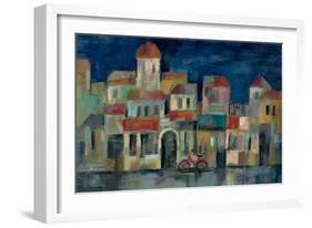 Evening II Street Crop-Silvia Vassileva-Framed Art Print