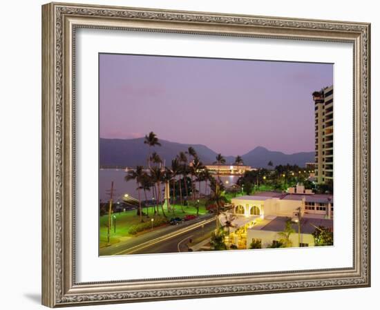 Evening in Cairns, Queensland, Australia-Fraser Hall-Framed Photographic Print