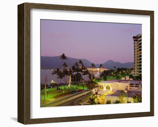 Evening in Cairns, Queensland, Australia-Fraser Hall-Framed Photographic Print