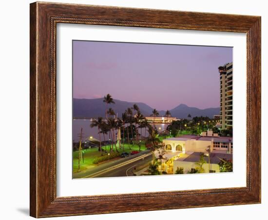 Evening in Cairns, Queensland, Australia-Fraser Hall-Framed Photographic Print