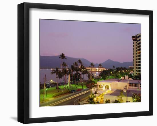 Evening in Cairns, Queensland, Australia-Fraser Hall-Framed Photographic Print