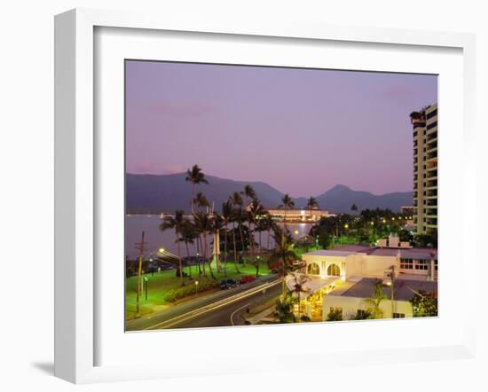 Evening in Cairns, Queensland, Australia-Fraser Hall-Framed Photographic Print