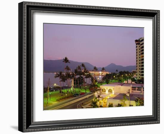 Evening in Cairns, Queensland, Australia-Fraser Hall-Framed Photographic Print