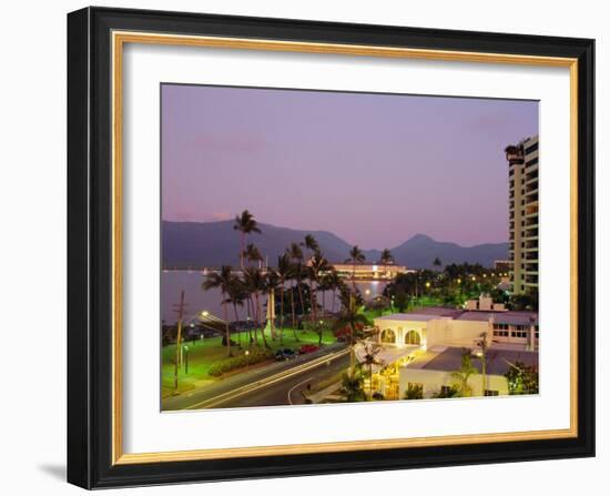 Evening in Cairns, Queensland, Australia-Fraser Hall-Framed Photographic Print