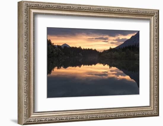 Evening in Gail, Austria-Simone Wunderlich-Framed Photographic Print