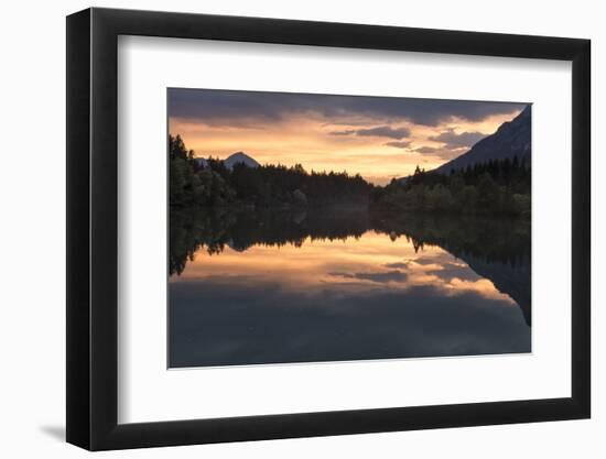 Evening in Gail, Austria-Simone Wunderlich-Framed Photographic Print