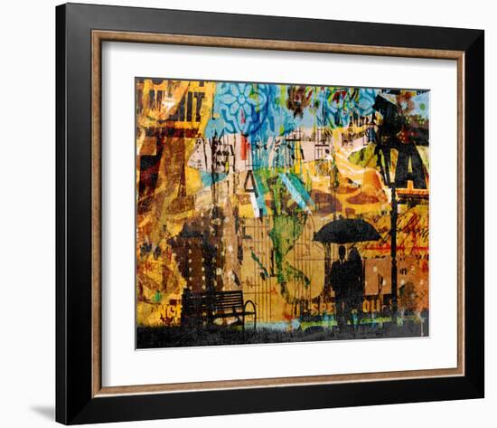 Evening in LA-Irena Orlov-Framed Art Print