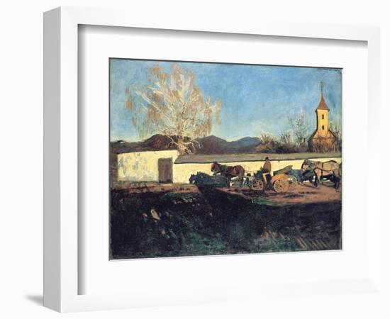 Evening in March-Karoly Ferenczy-Framed Giclee Print