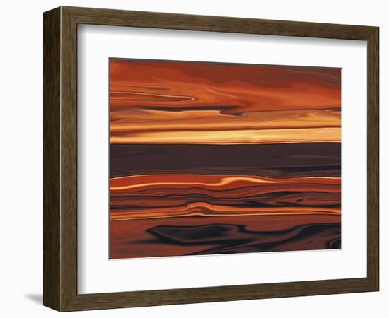 Evening in Ottawa valley 1-Rabi Khan-Framed Art Print