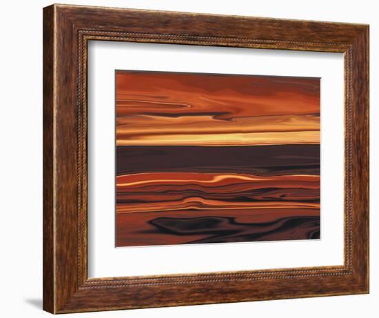 Evening in Ottawa valley 1-Rabi Khan-Framed Art Print