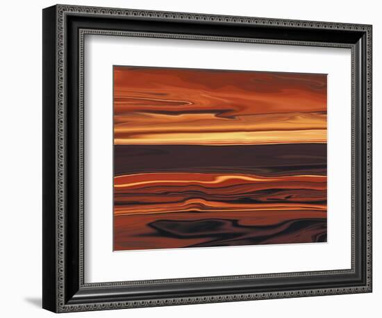 Evening in Ottawa valley 1-Rabi Khan-Framed Art Print