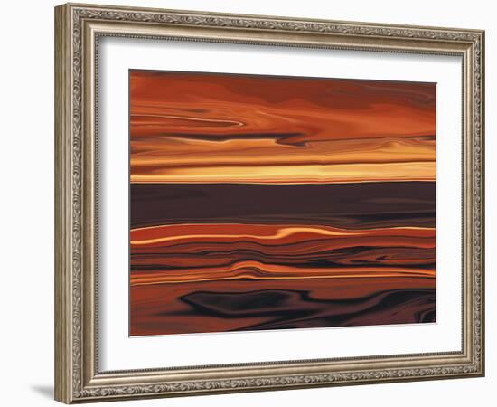 Evening in Ottawa valley 1-Rabi Khan-Framed Art Print