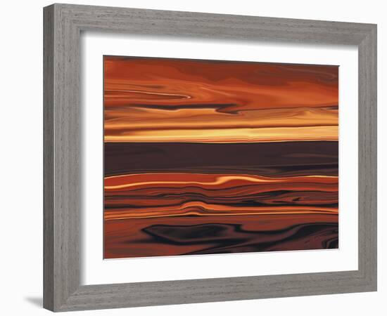 Evening in Ottawa valley 1-Rabi Khan-Framed Art Print