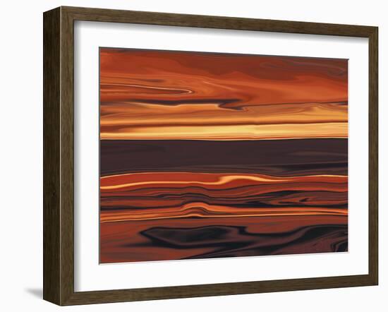 Evening in Ottawa valley 1-Rabi Khan-Framed Art Print