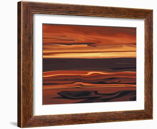 Evening in Ottawa valley 1-Rabi Khan-Framed Art Print