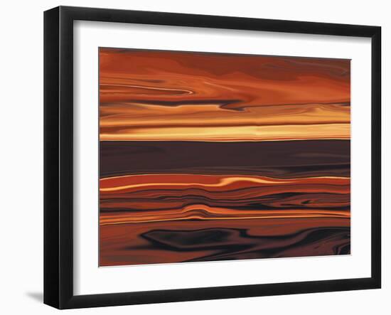 Evening in Ottawa valley 1-Rabi Khan-Framed Art Print