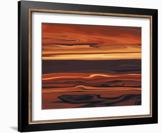 Evening in Ottawa valley 1-Rabi Khan-Framed Art Print