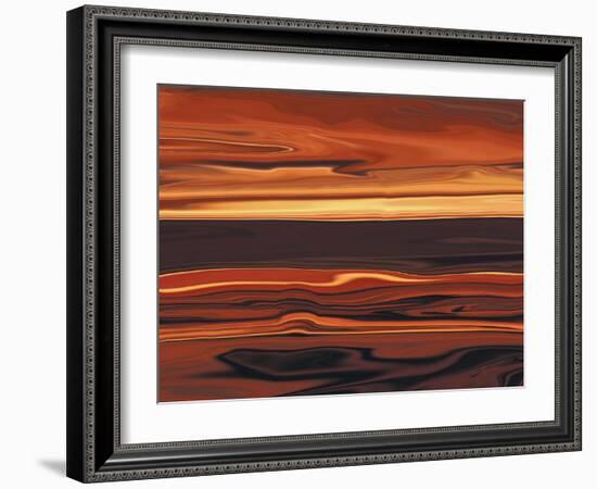 Evening in Ottawa valley 1-Rabi Khan-Framed Art Print