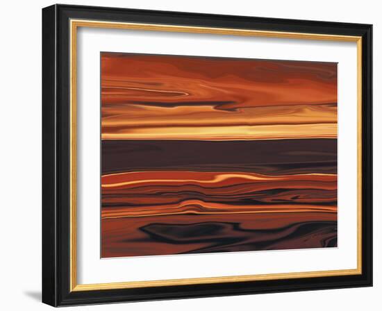 Evening in Ottawa valley 1-Rabi Khan-Framed Art Print