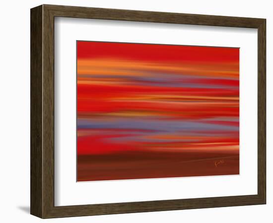 Evening in Ottawa valley-Rabi Khan-Framed Art Print