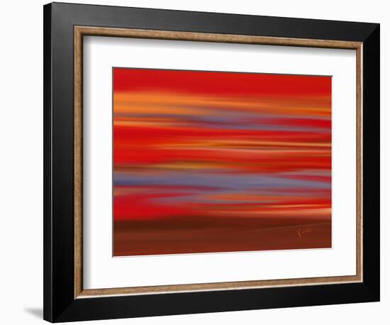 Evening in Ottawa valley-Rabi Khan-Framed Art Print