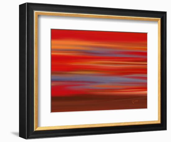 Evening in Ottawa valley-Rabi Khan-Framed Art Print