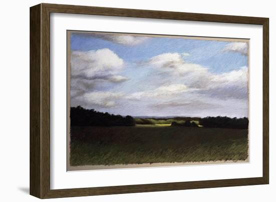 Evening Landscape in Summer-Helen J. Vaughn-Framed Giclee Print