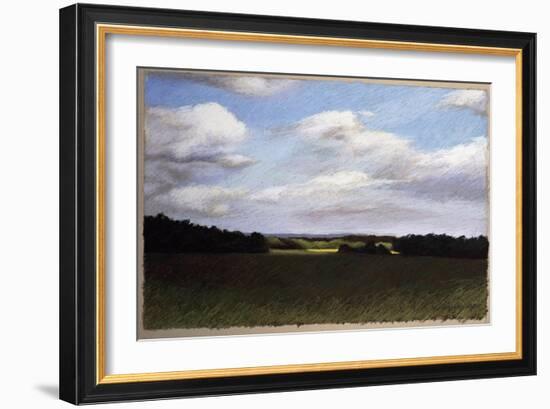 Evening Landscape in Summer-Helen J. Vaughn-Framed Giclee Print