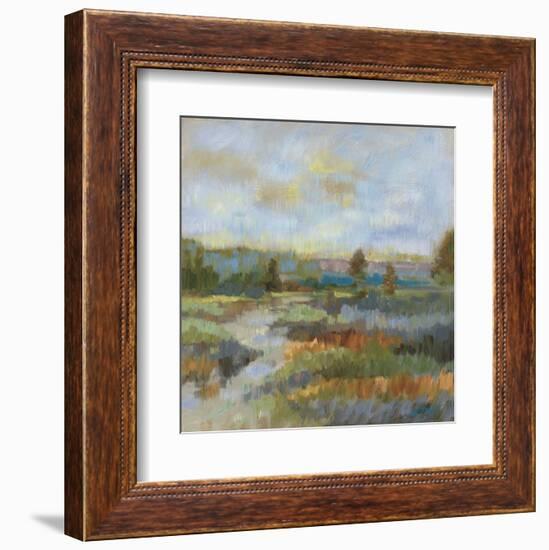 Evening Landscape Study-Libby Smart-Framed Art Print