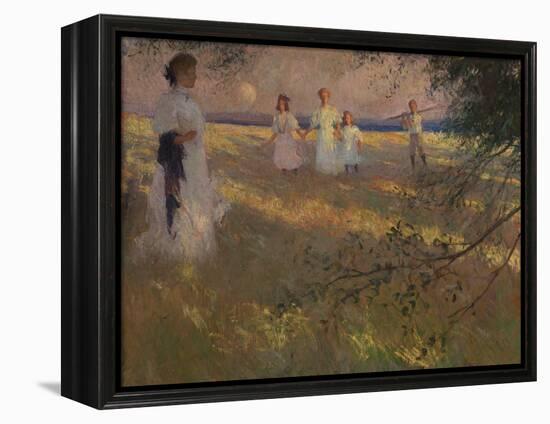 Evening Light, 1908 (Oil on Canvas)-Frank Weston Benson-Framed Premier Image Canvas