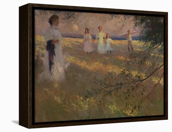 Evening Light, 1908 (Oil on Canvas)-Frank Weston Benson-Framed Premier Image Canvas