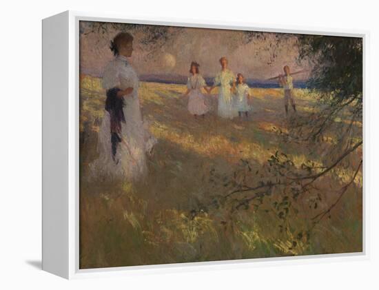 Evening Light, 1908 (Oil on Canvas)-Frank Weston Benson-Framed Premier Image Canvas