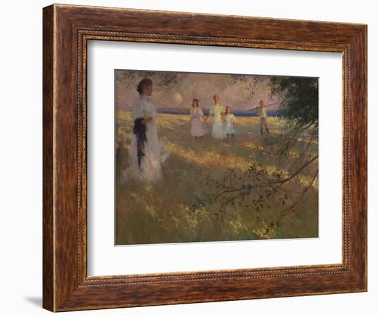 Evening Light, 1908 (Oil on Canvas)-Frank Weston Benson-Framed Giclee Print